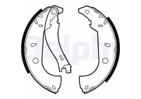 Brake shoe set