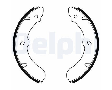 Brake shoe set