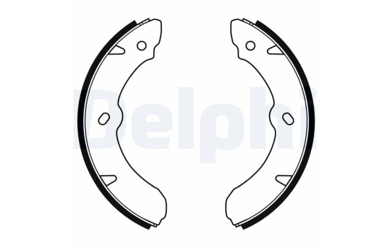Brake shoe set