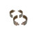 Brake Shoe Set, Thumbnail 3