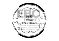 Brake shoe set