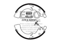 Brake shoe set