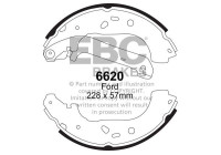 Brake shoe set