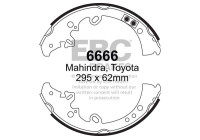 Brake shoe set