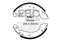 Brake shoe set