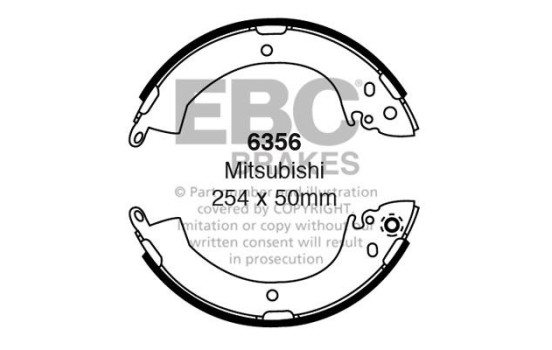 Brake shoe set