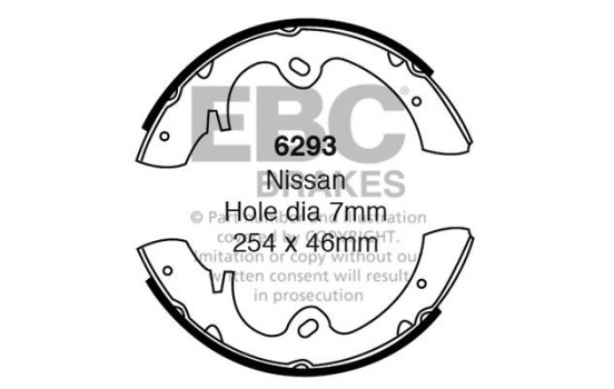 Brake shoe set