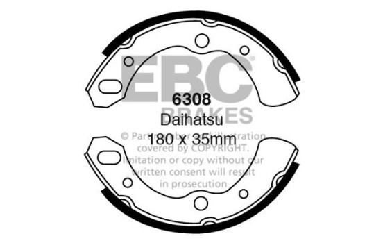 Brake shoe set