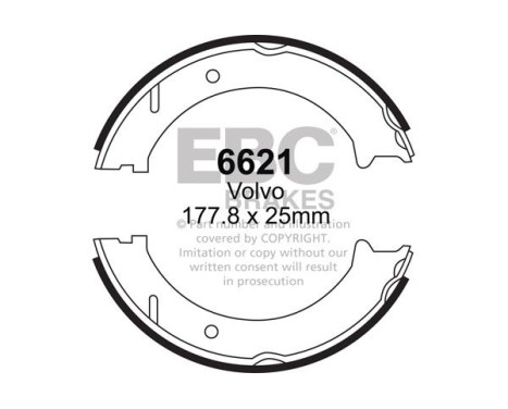 Brake shoe set