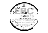 Brake shoe set