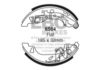 Brake shoe set