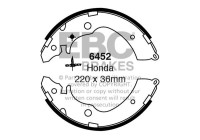 Brake shoe set
