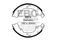 Brake shoe set