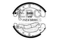 Brake shoe set