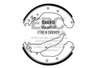 Brake shoe set