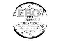 Brake shoe set