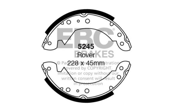 Brake shoe set