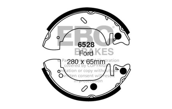 Brake shoe set