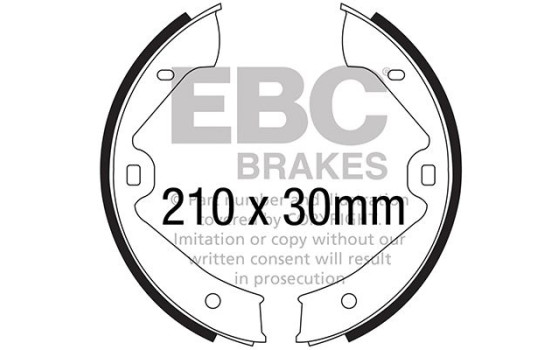 Brake shoe set