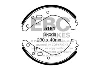 Brake shoe set
