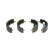 Brake Shoe Set, Thumbnail 3
