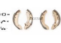 Brake shoe set
