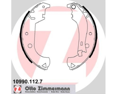 Brake Shoe Set, Image 2