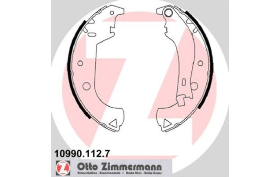 Brake Shoe Set, Image 2