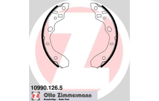 Brake Shoe Set, Image 2