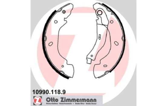 Brake Shoe Set, Image 4