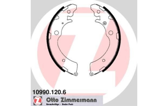 Brake Shoe Set, Image 2