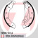 Brake Shoe Set, Thumbnail 2