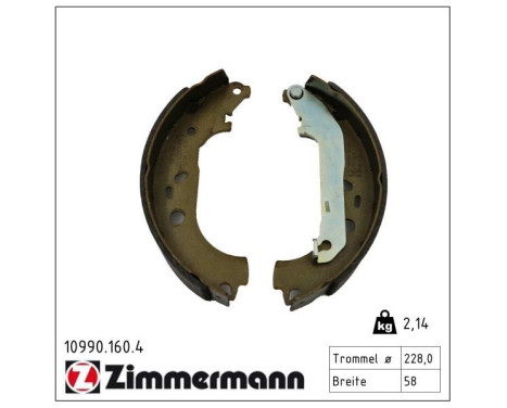 Brake shoe set