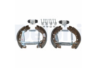 Brake shoe set