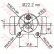 Wheel Brake Cylinder BWH138 TRW, Thumbnail 2