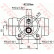 Wheel Brake Cylinder BWK225 TRW, Thumbnail 2