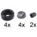 Repair Kit, wheel brake cylinder 53663 ABS, Thumbnail 2