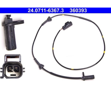 ABS-givare 24.0711-6367.3 ATE, bild 2
