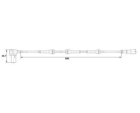 ABS-givare DF6 Bosch, bild 5