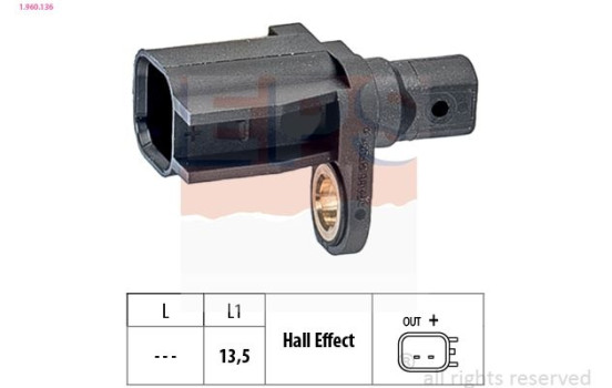 ABS-givare Made in Italy - OE Equivalent
