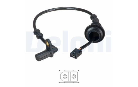 ABS-givare SS20486 Delphi