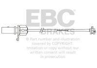 Slitageindikator, bromsbelägg