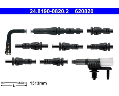 Varningskontakt, bromsbelägg/slitage 24.8190-0820.2 ATE