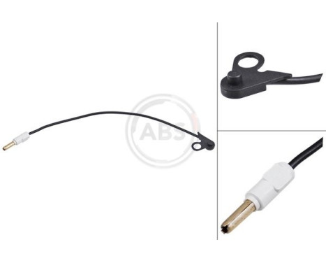 Varningskontakt, bromsbelägg/slitage på bromsbelägg 39455 ABS