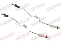 Varningskontakt, bromsbelägg/slitage på bromsbelägg