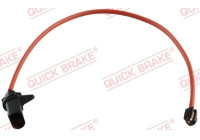 Varningskontakt, bromsbelägg/slitage på bromsbelägg