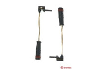 Varningskontakt, bromsbelägg/slitage på bromsbelägg