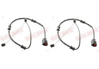 Varningskontakt, bromsbelägg/slitage