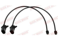 Varningskontakt, bromsbelägg/slitage