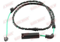 Varningskontakt, bromsbelägg/slitage